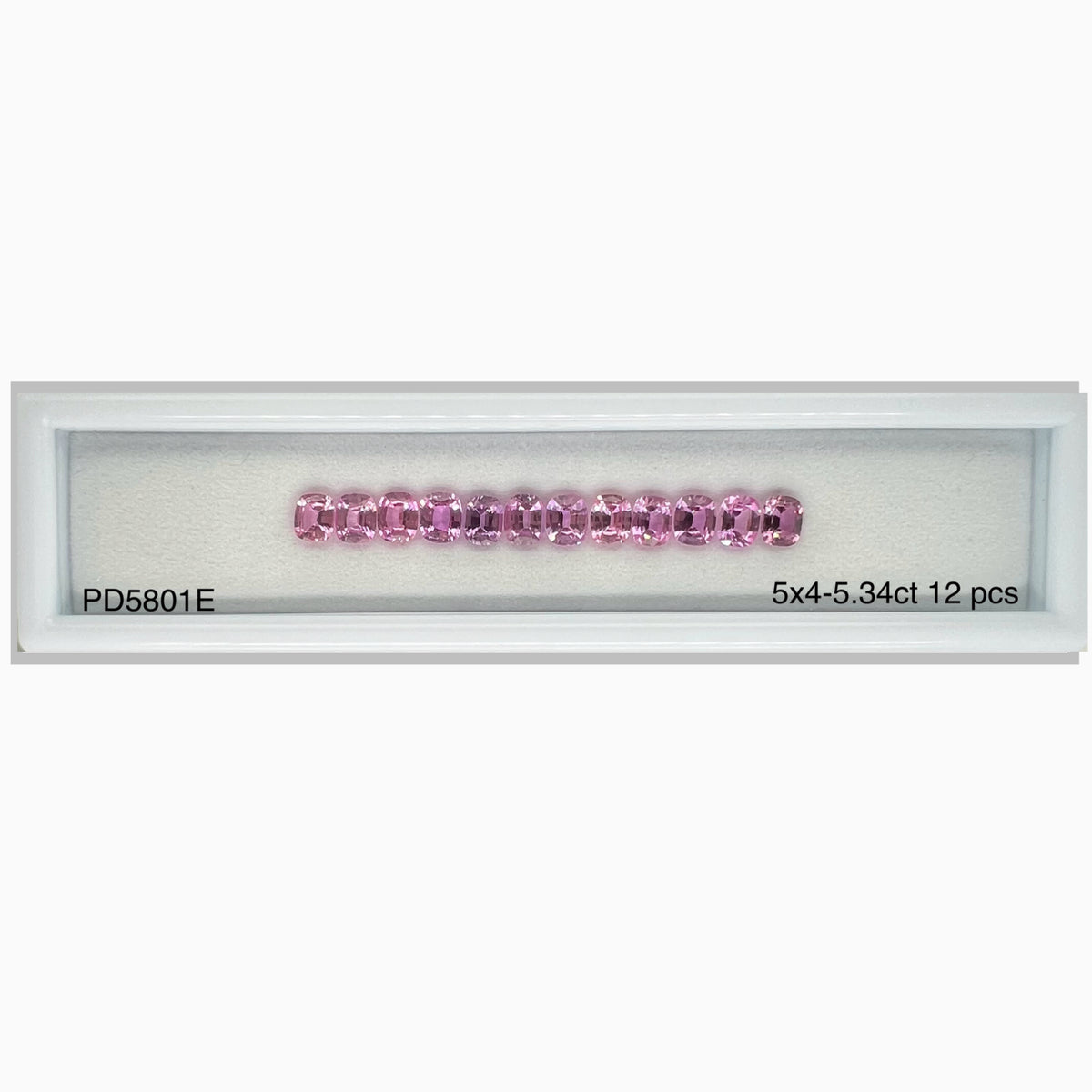 PINK SAPPHIRE CUSHION 5X4