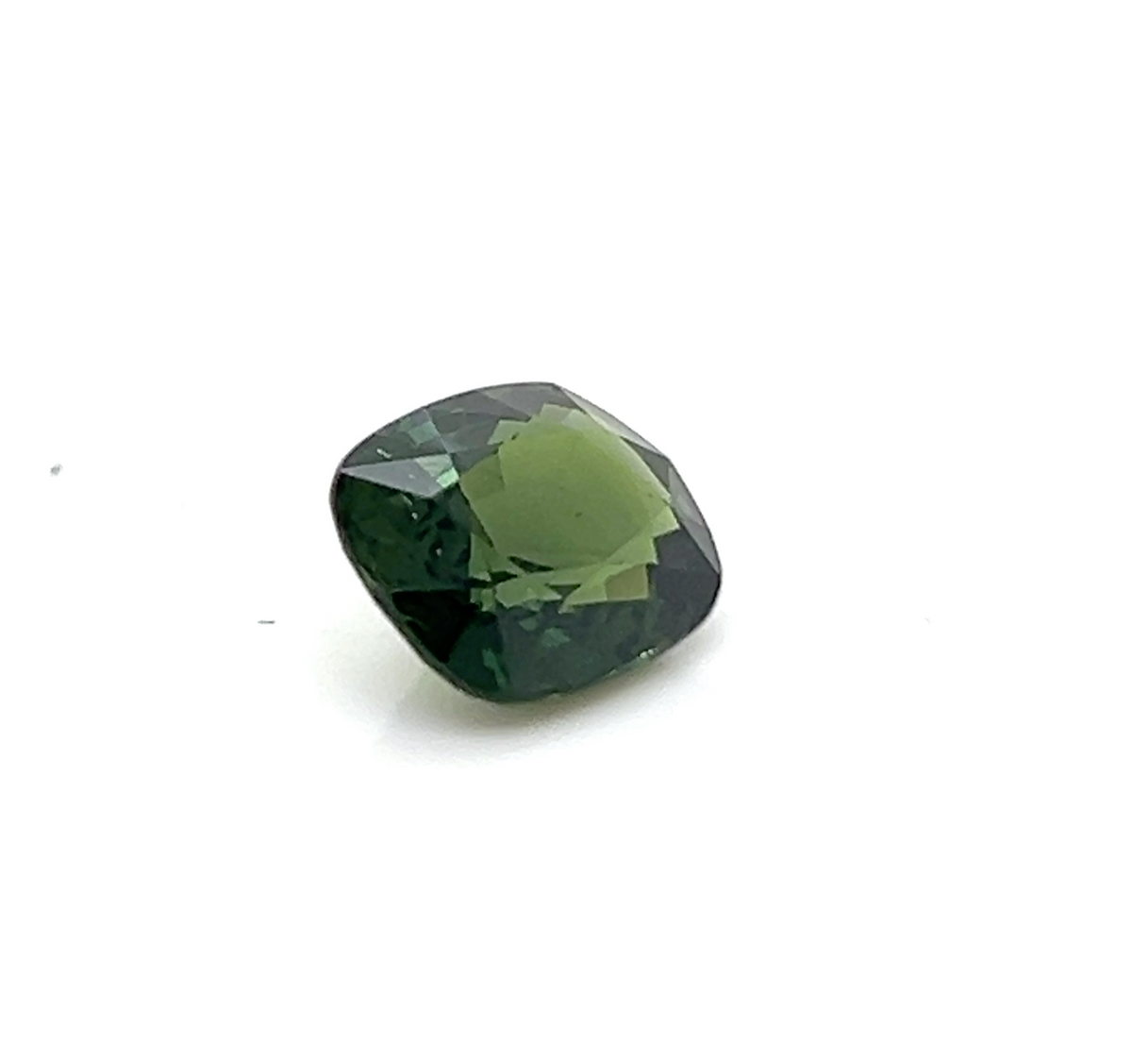 GREEN SAPPHIRE CUSHION