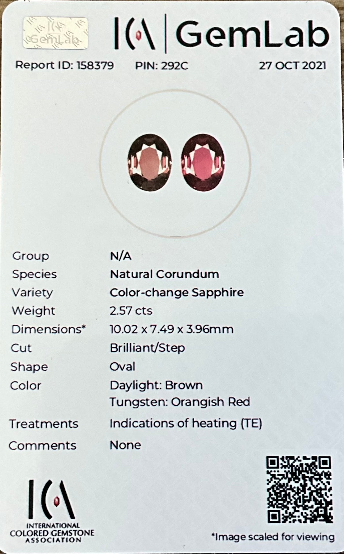 MULTI SAPPHIRE OVAL