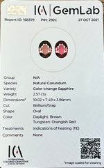 MULTI SAPPHIRE OVAL