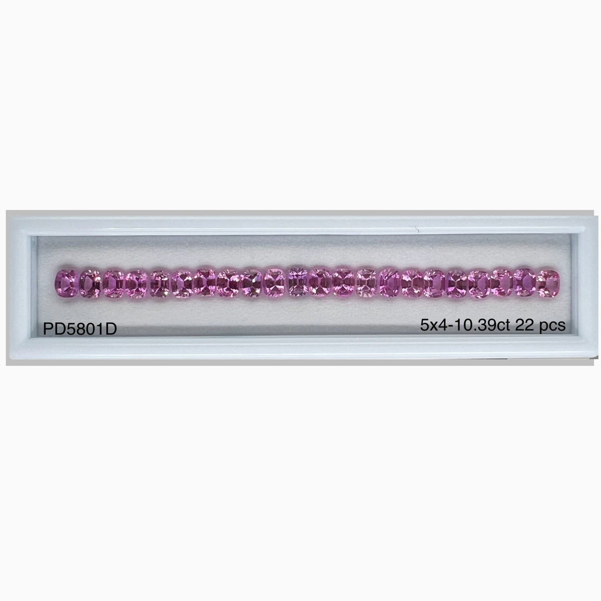 PINK SAPPHIRE CUSHION 5X4