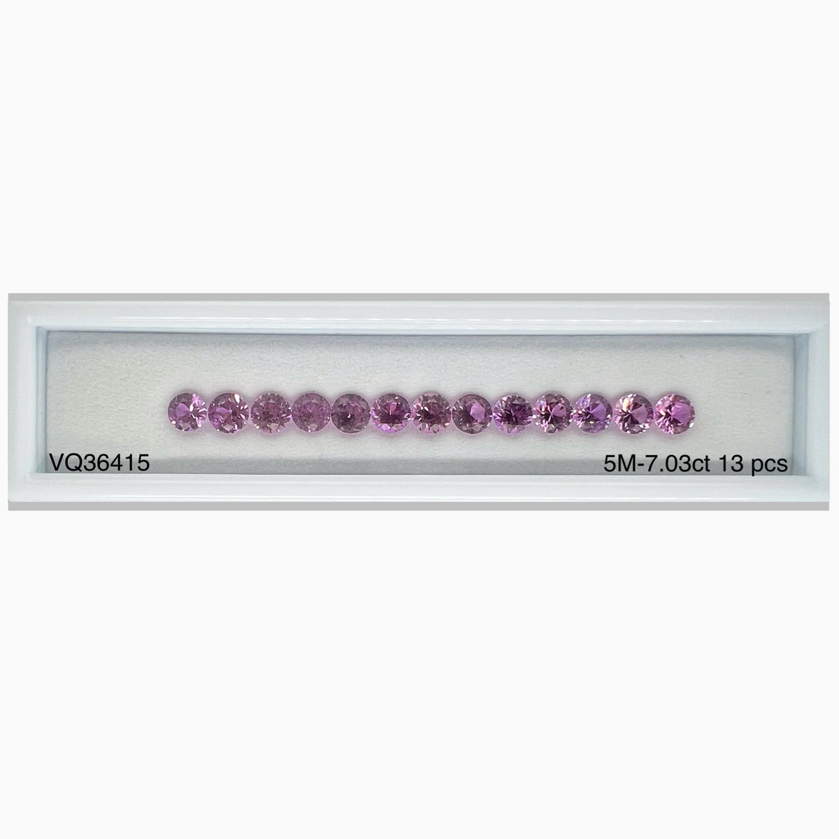 PURPLE SAPPHIRE DIAMOND CUT 5M