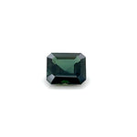 GREEN SAPPHIRE EMERALD CUT