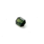 GREEN SAPPHIRE EMERALD CUT