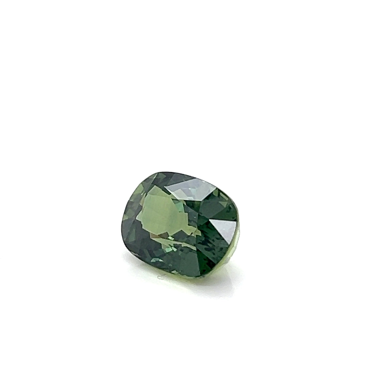 GREEN SAPPHIRE CUSHION