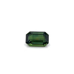 GREEN SAPPHIRE EMERALD CUT