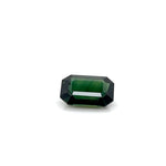 GREEN SAPPHIRE EMERALD CUT