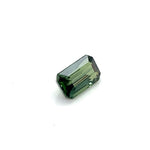 GREEN SAPPHIRE EMERALD CUT