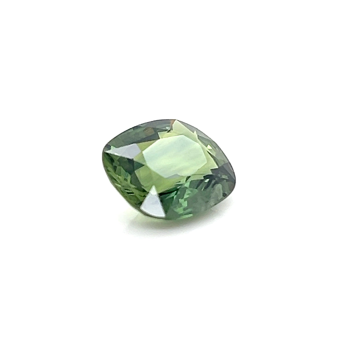 GREEN SAPPHIRE CUSHION