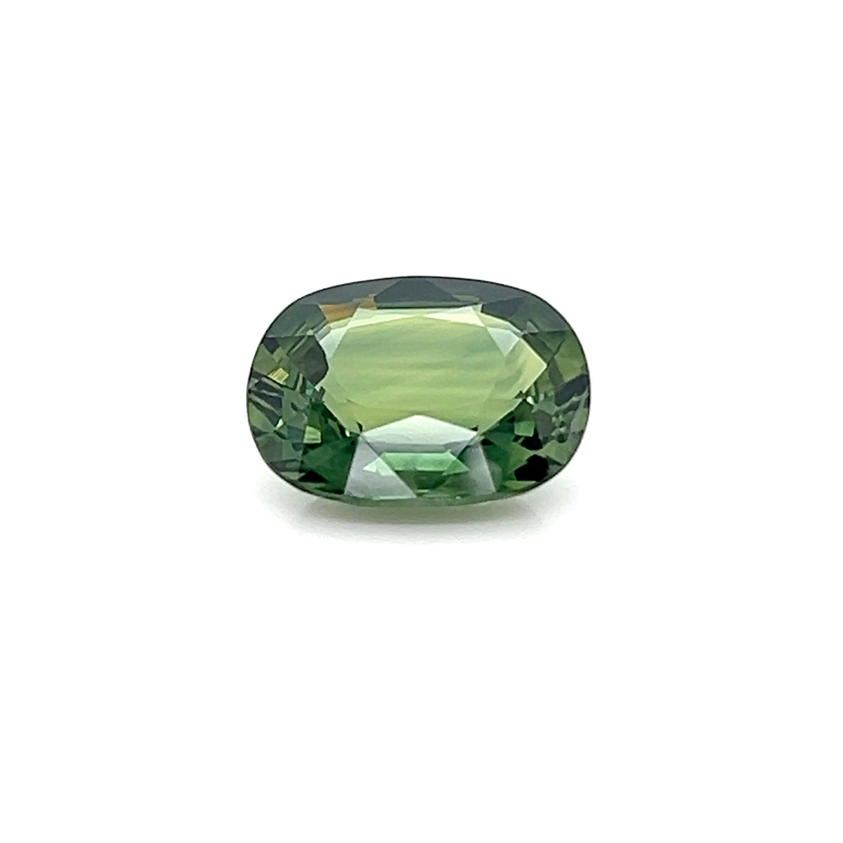 GREEN SAPPHIRE CUSHION
