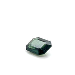 GREEN SAPPHIRE EMERALD CUT