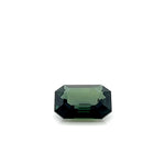 GREEN SAPPHIRE EMERALD CUT