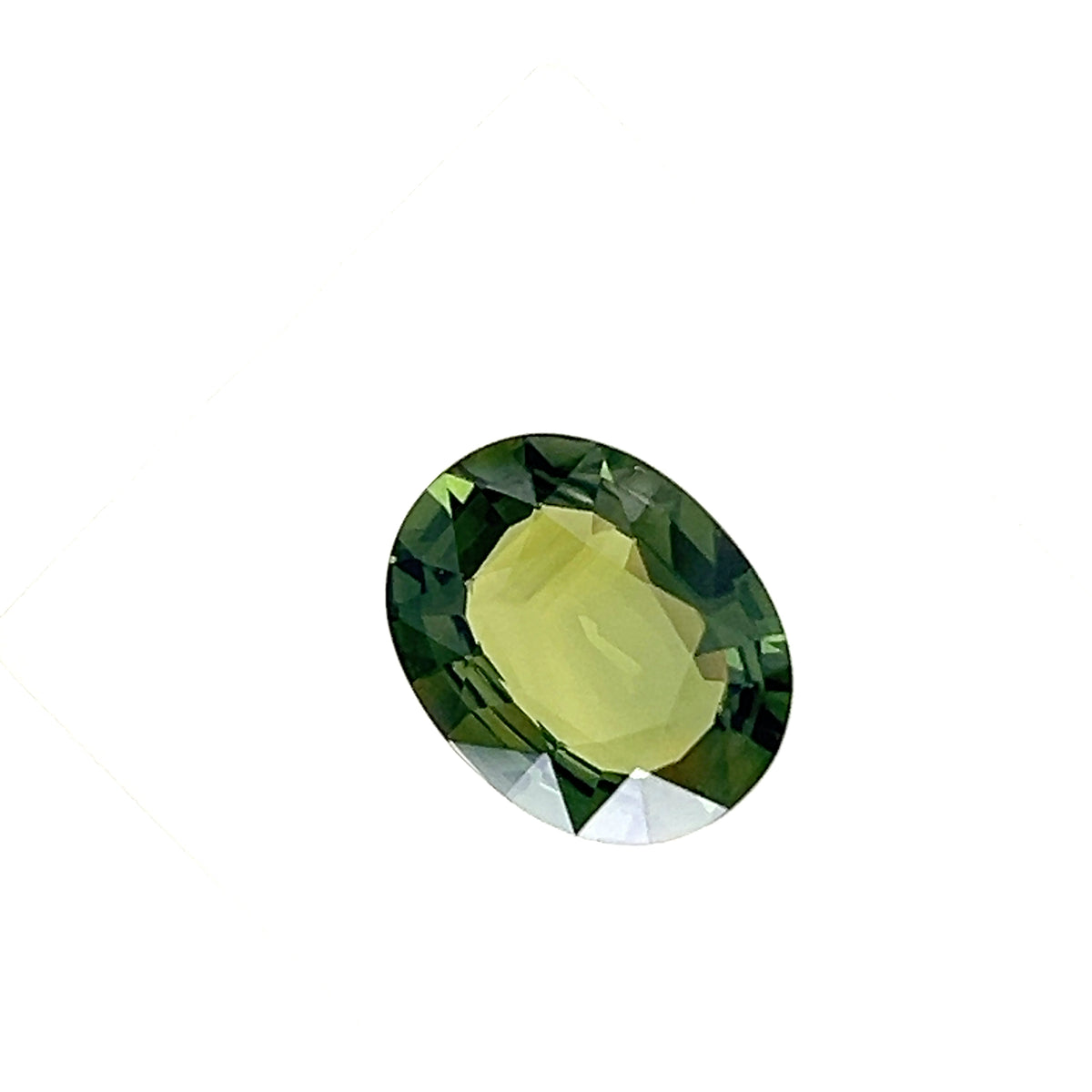 GREEN SAPPHIRE OVAL