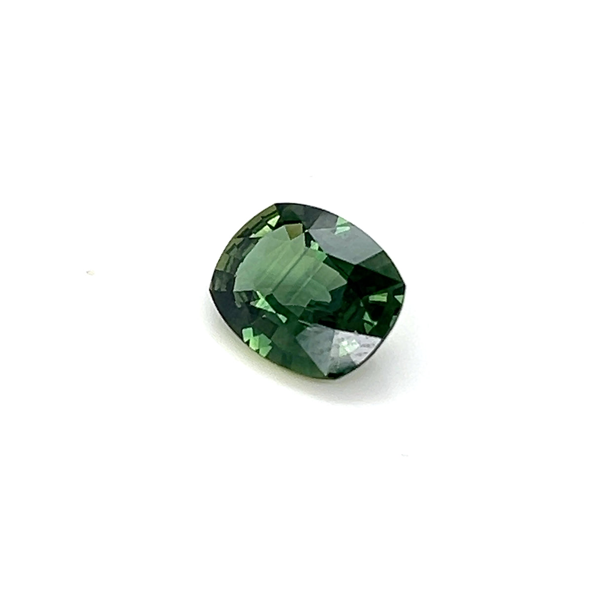 GREEN SAPPHIRE CUSHION