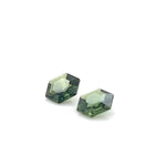 GREEN SAPPHIRE HEXAGON