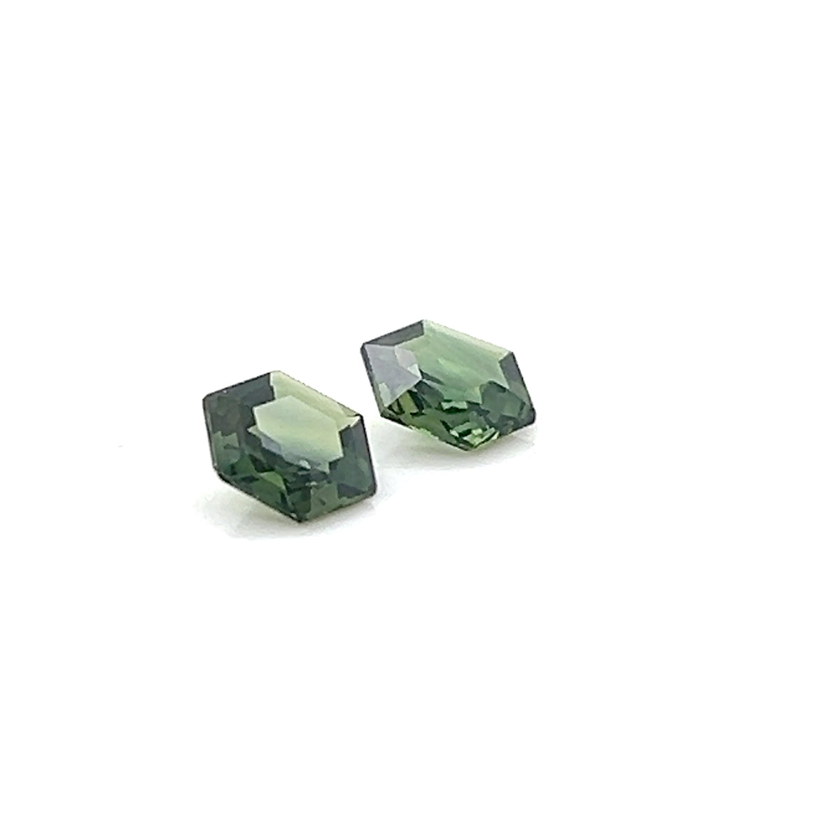 GREEN SAPPHIRE HEXAGON