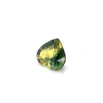 GREEN YELLOW SAPPHIRE HEART