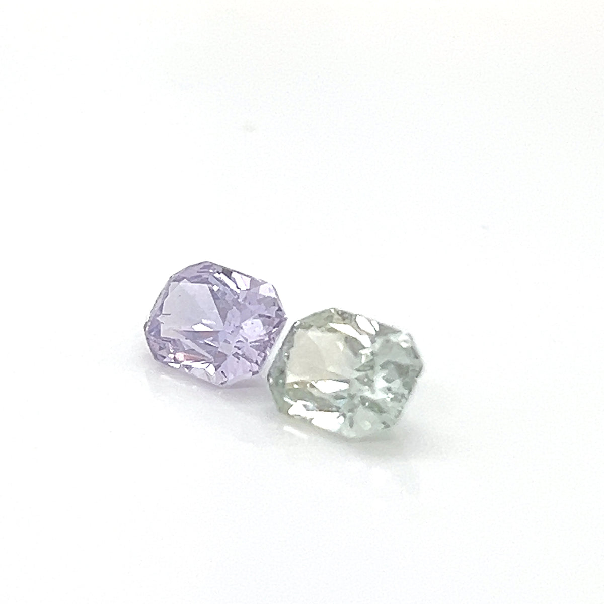 MULTI SAPPHIRE EMERALD CUT