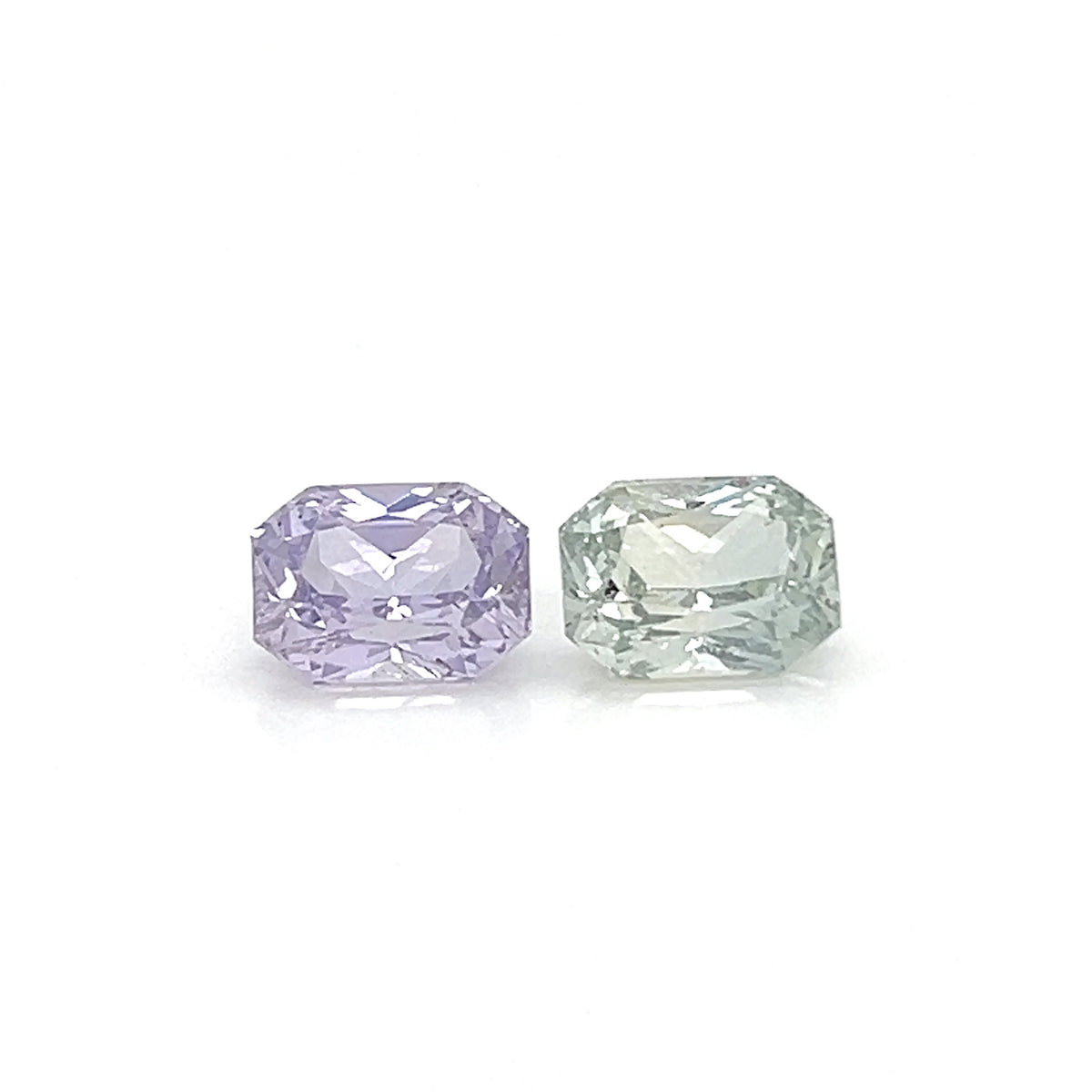 MULTI SAPPHIRE EMERALD CUT