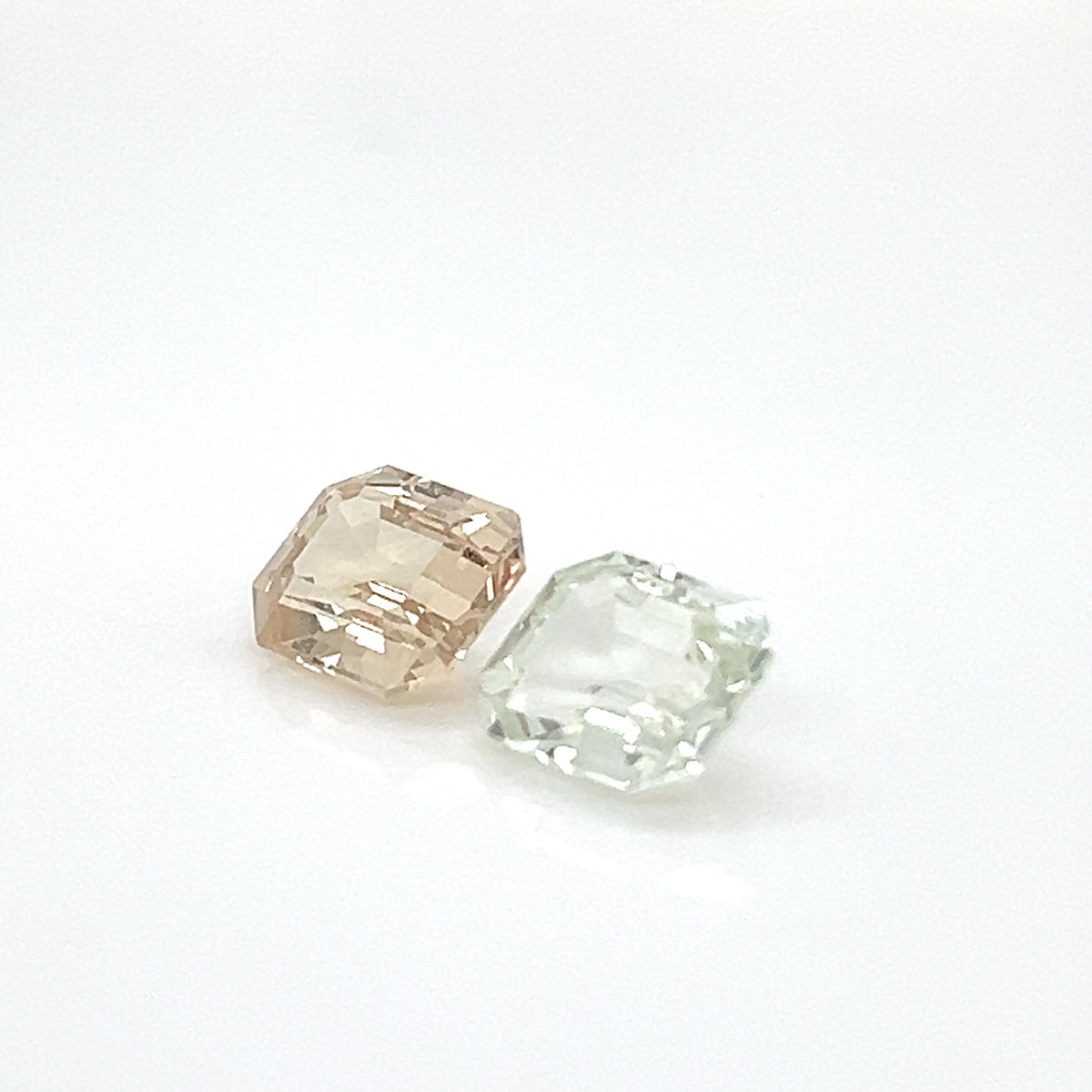 MULTI SAPPHIRE EMERALD CUT