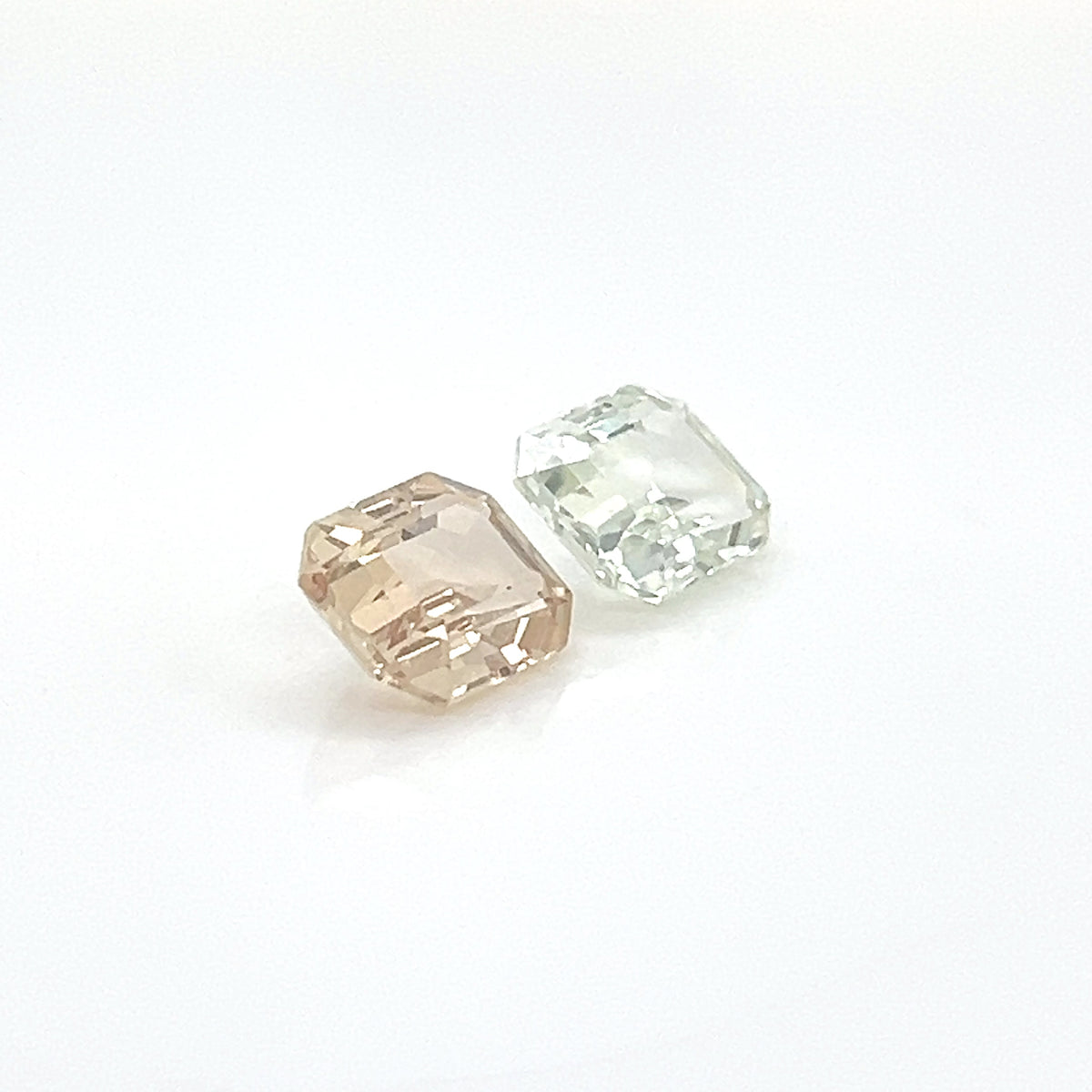 MULTI SAPPHIRE EMERALD CUT