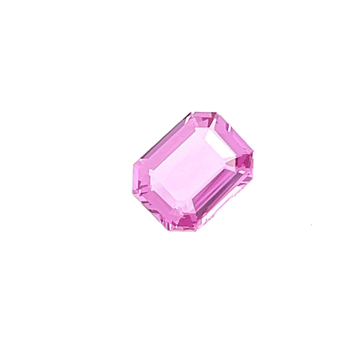 PINK SAPPHIRE EMERALD CUT