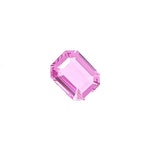 PINK SAPPHIRE EMERALD CUT