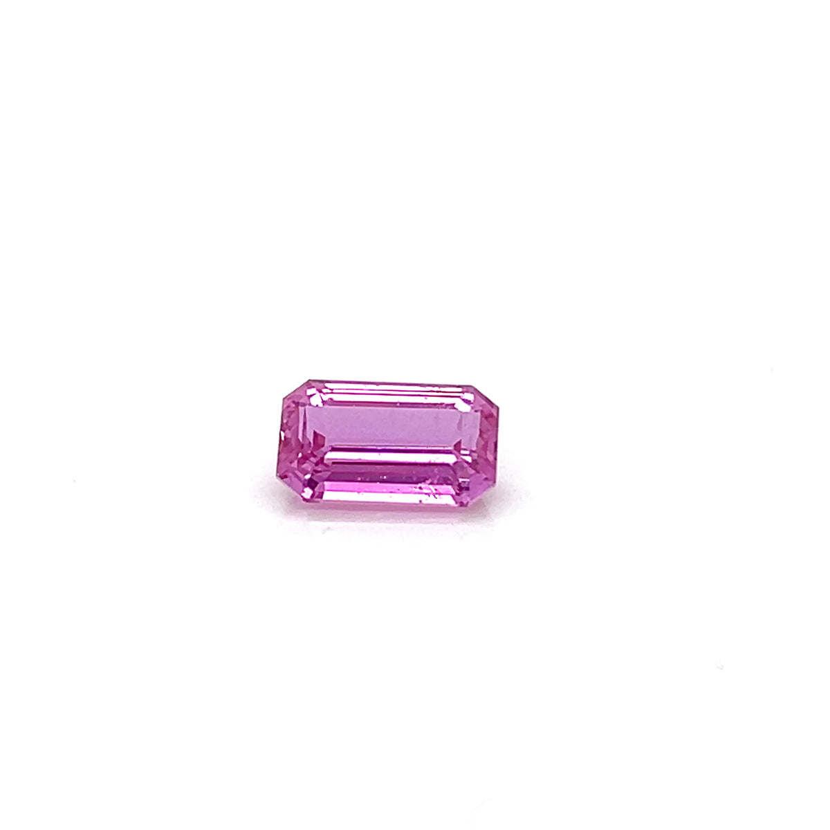 PINK SAPPHIRE EMERALD CUT