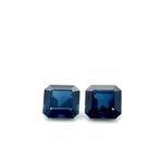 BLUE SAPPHIRE EMERALD CUT