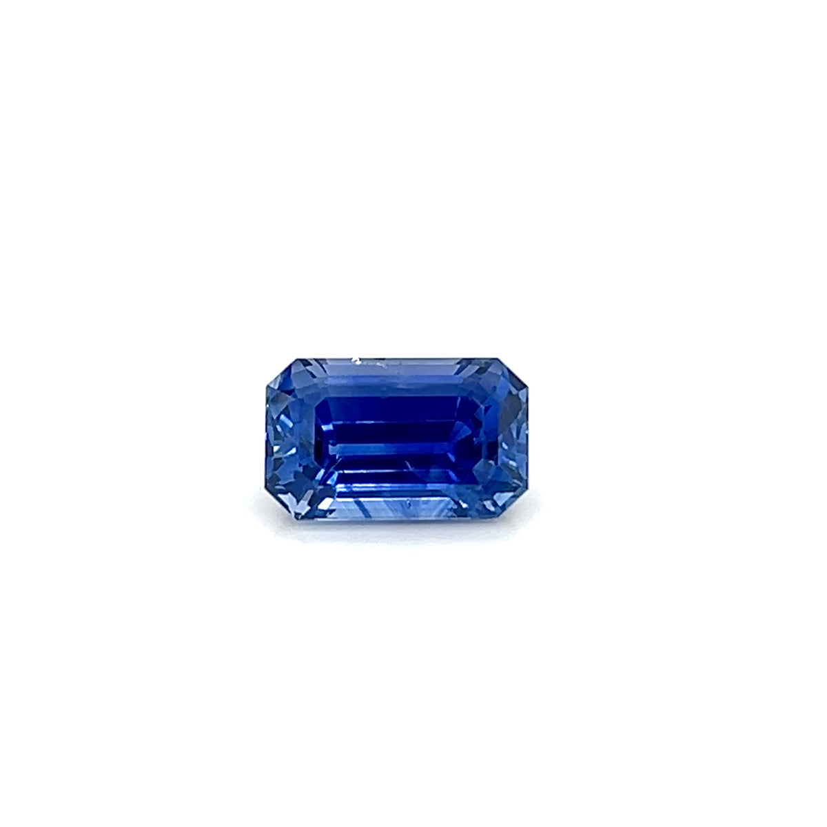 BLUE SAPPHIRE EMERALD CUT