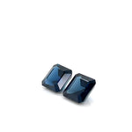 BLUE SAPPHIRE EMERALD CUT