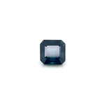 BLUE SAPPHIRE EMERALD CUT
