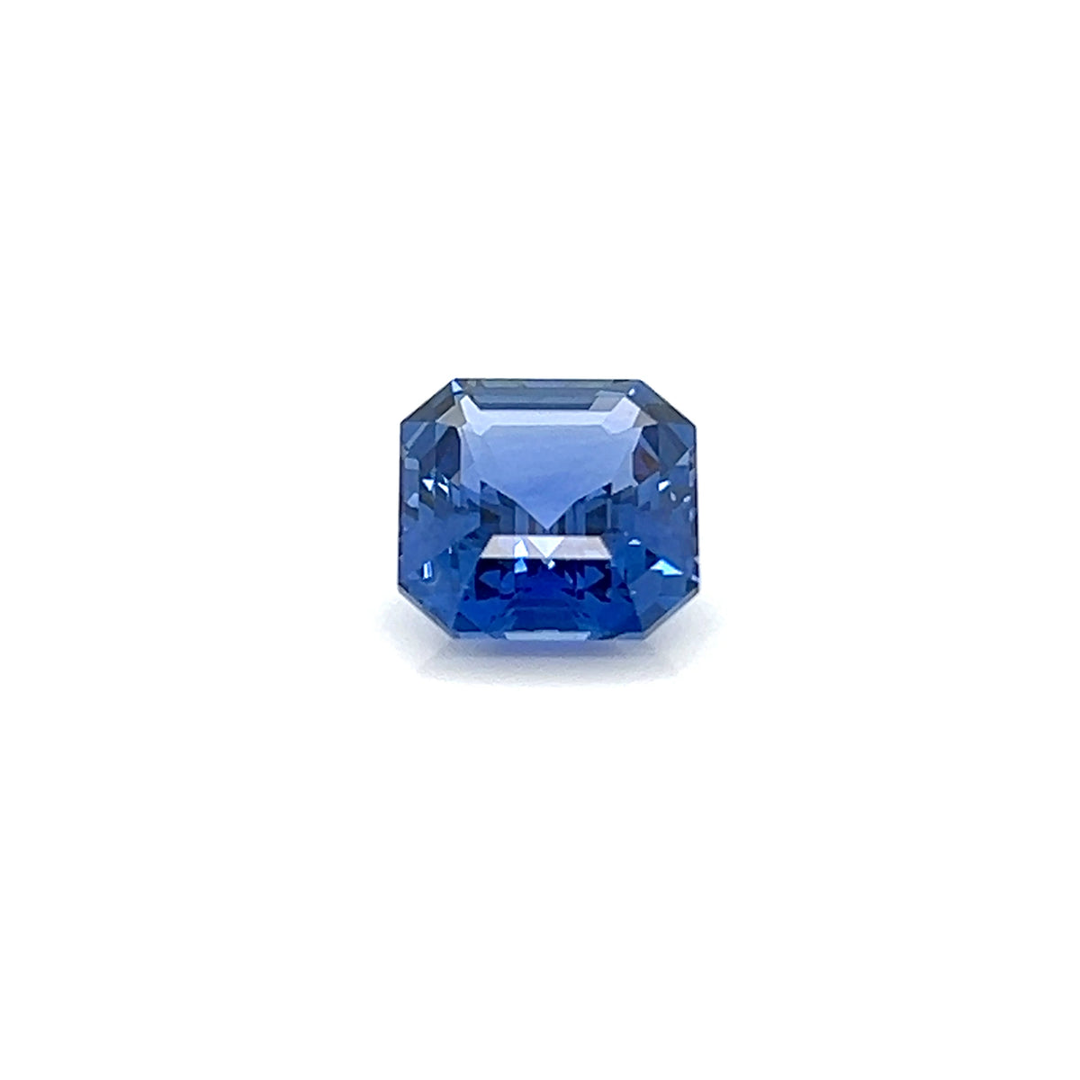 BLUE SAPPHIRE EMERALD CUT