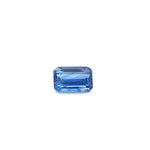 BLUE SAPPHIRE EMERALD CUT