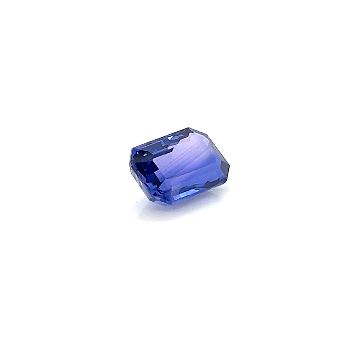 BLUE SAPPHIRE EMERALD CUT