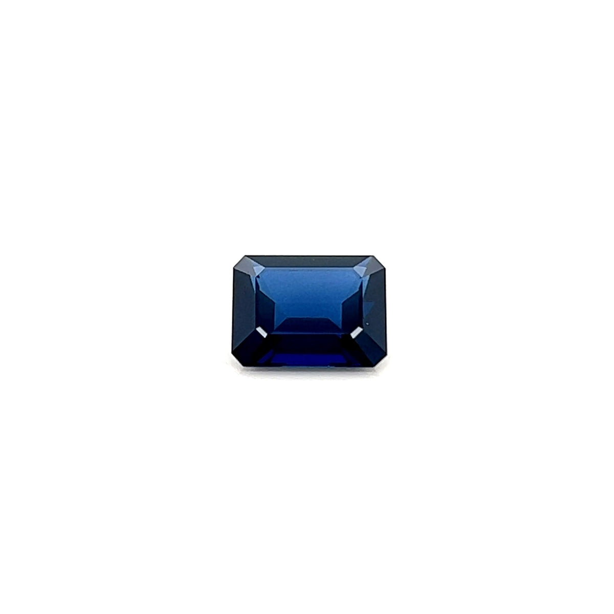 BLUE SAPPHIRE EMERALD CUT