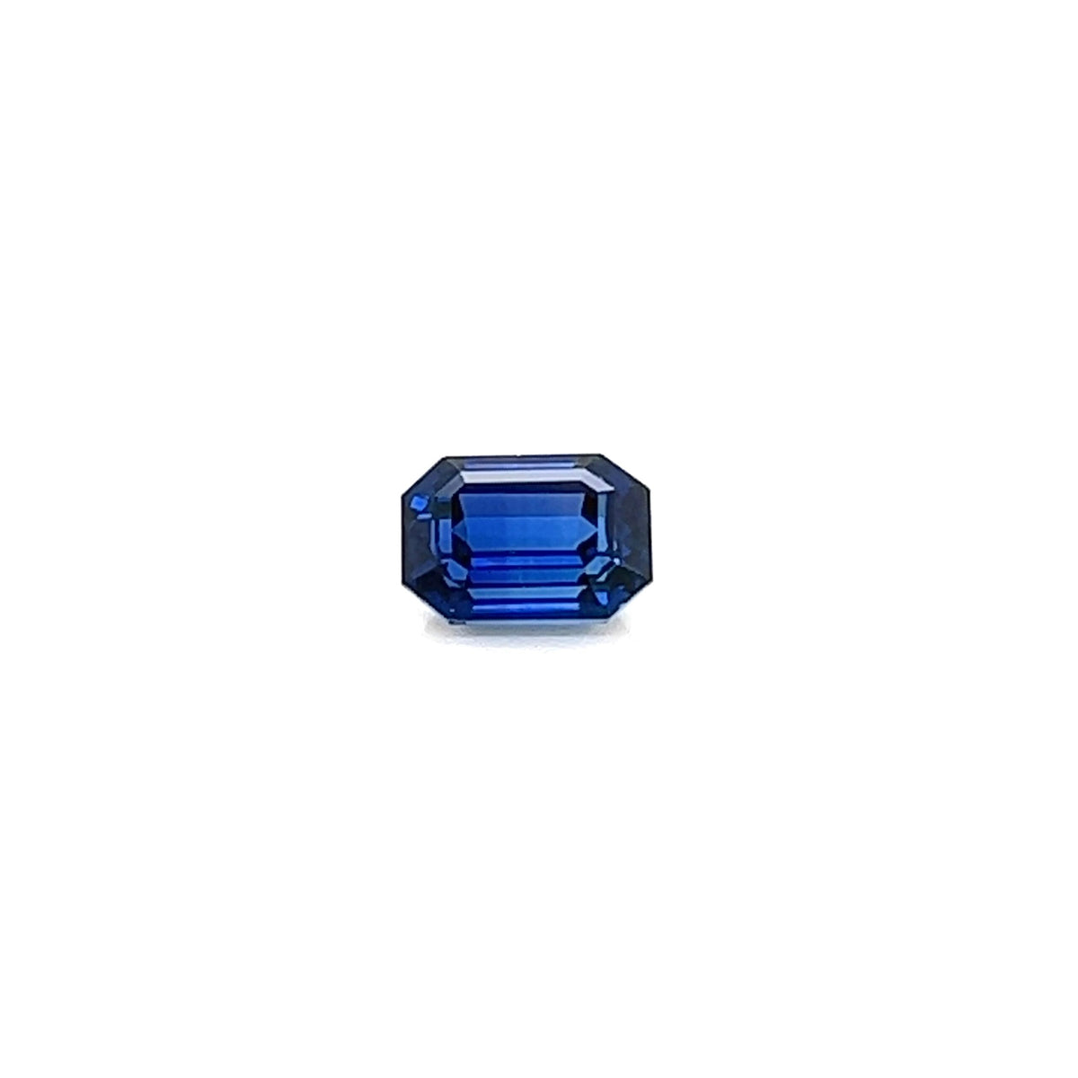 BLUE SAPPHIRE EMERALD CUT