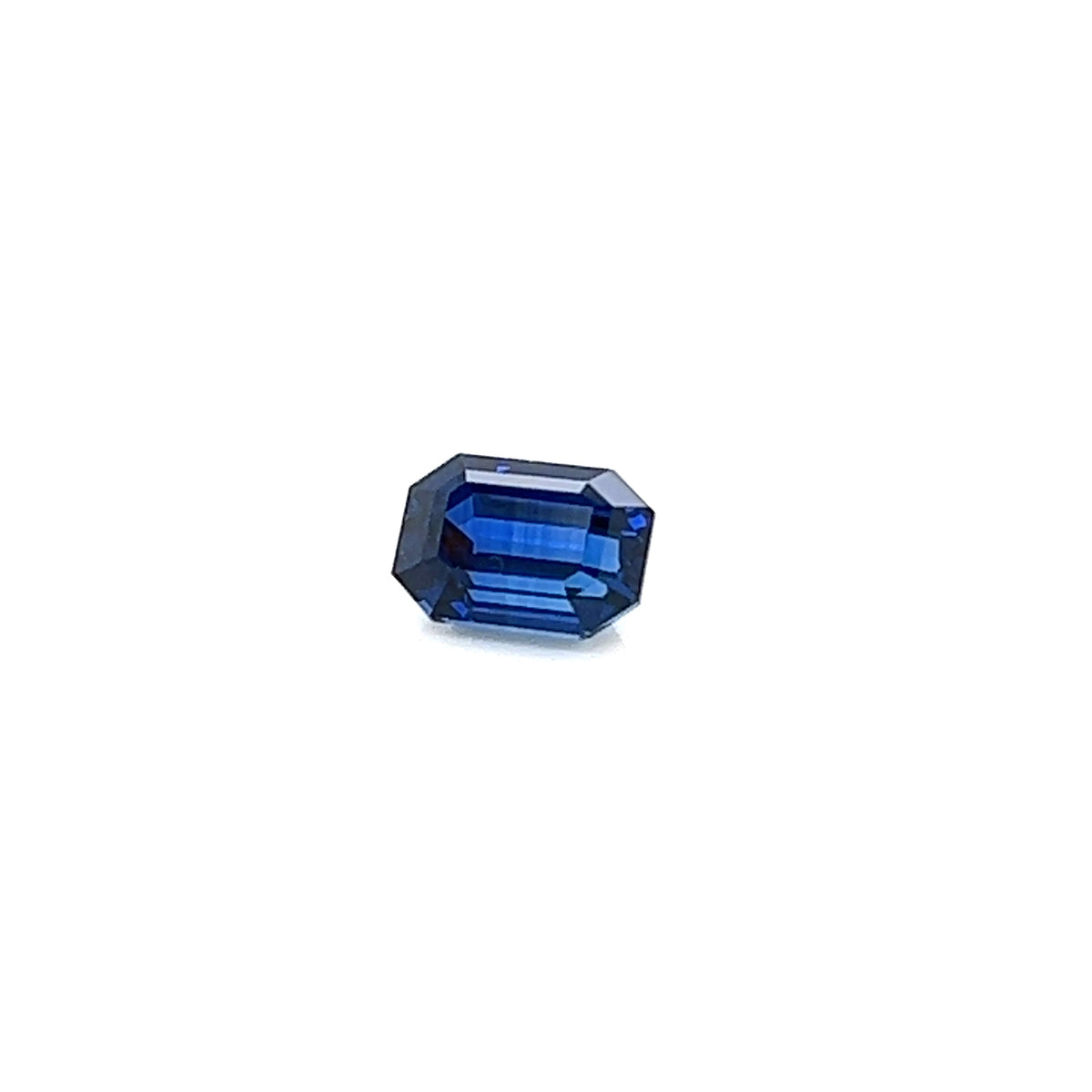 BLUE SAPPHIRE EMERALD CUT