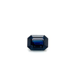 BLUE SAPPHIRE EMERALD CUT