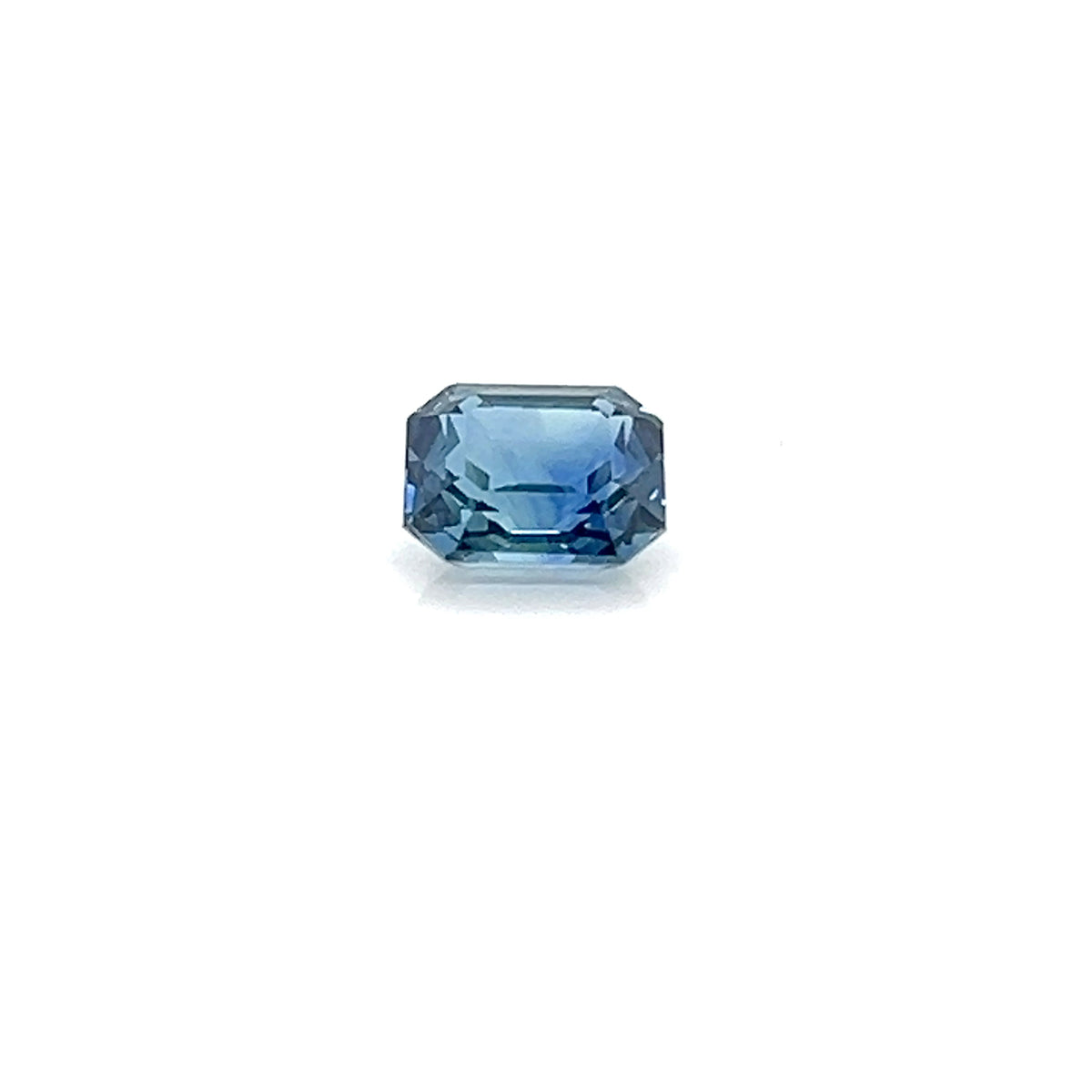 BLUE SAPPHIRE EMERALD CUT
