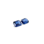 BLUE SAPPHIRE EMERALD CUT