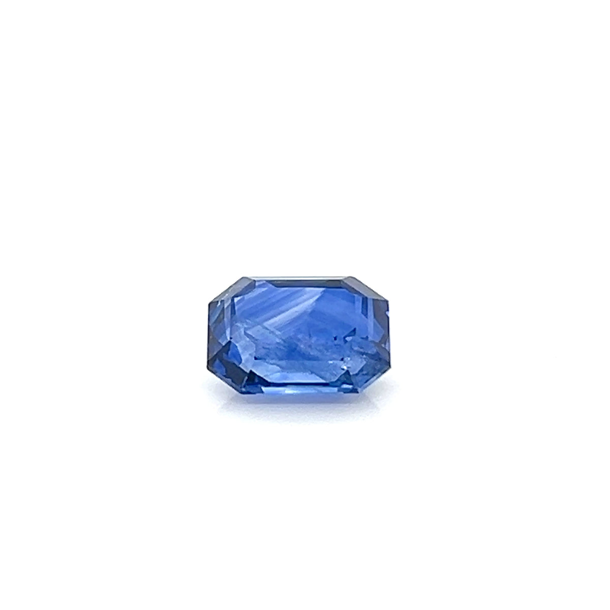 BLUE SAPPHIRE EMERALD CUT