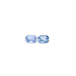 BLUE SAPPHIRE EMERALD CUT