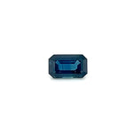 BLUE SAPPHIRE EMERALD CUT