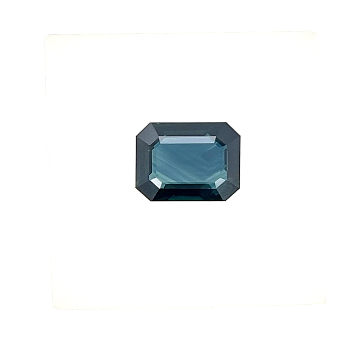 BLUE SAPPHIRE EMERALD CUT