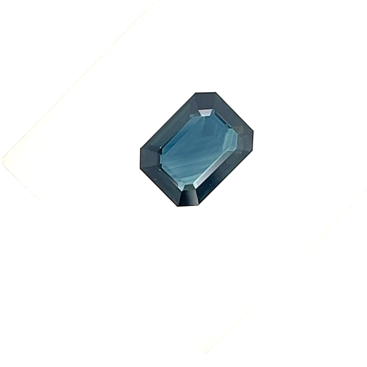 BLUE SAPPHIRE EMERALD CUT