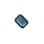 BLUE SAPPHIRE EMERALD CUT