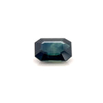 BLUE SAPPHIRE EMERALD CUT