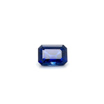 BLUE SAPPHIRE EMERALD CUT
