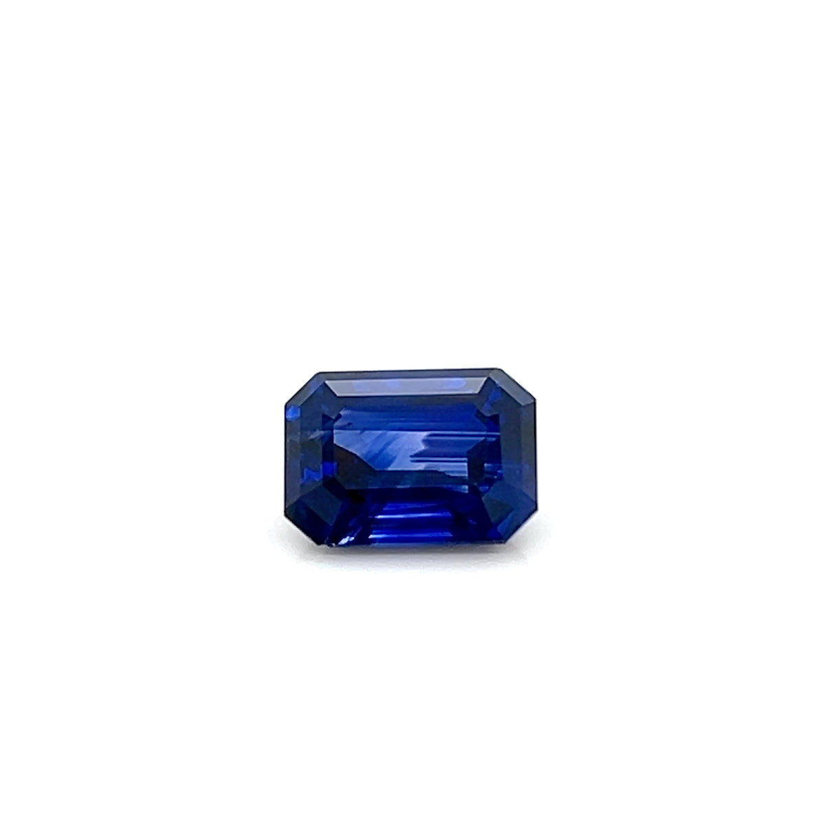 BLUE SAPPHIRE EMERALD CUT